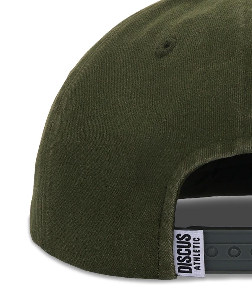 DISCUS ATHLETIC Logo 5-Panel Cap Khaki