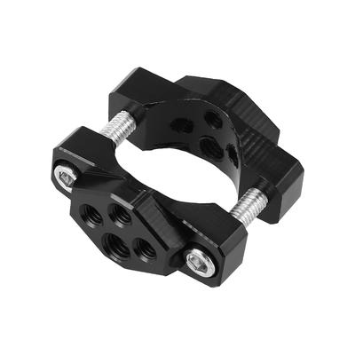 Motoforti Motorcycle Steering Wheel Clamp Mount - Adjustable Rearview Mirror Extender, Small Size Fits