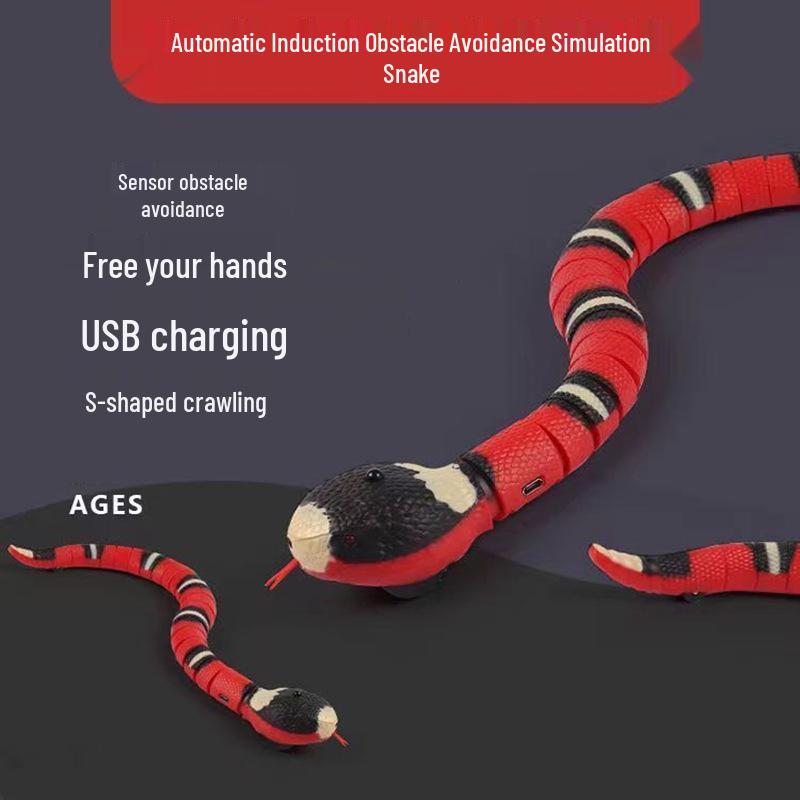

Induction Obstacle Avoidance Electric Snake - Prank Toy for Stress Relief and Fun