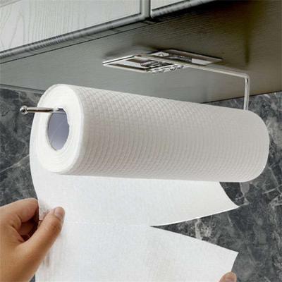 Kitchen Accessories Toilet Paper Holder Towel Storage Rack Wall Hanger Kitchen Tissue Bath Storage Rack Bathroom Towel Hanger
