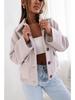 Women's Autumn/Winter Solid Color Woolen Coat 2024
