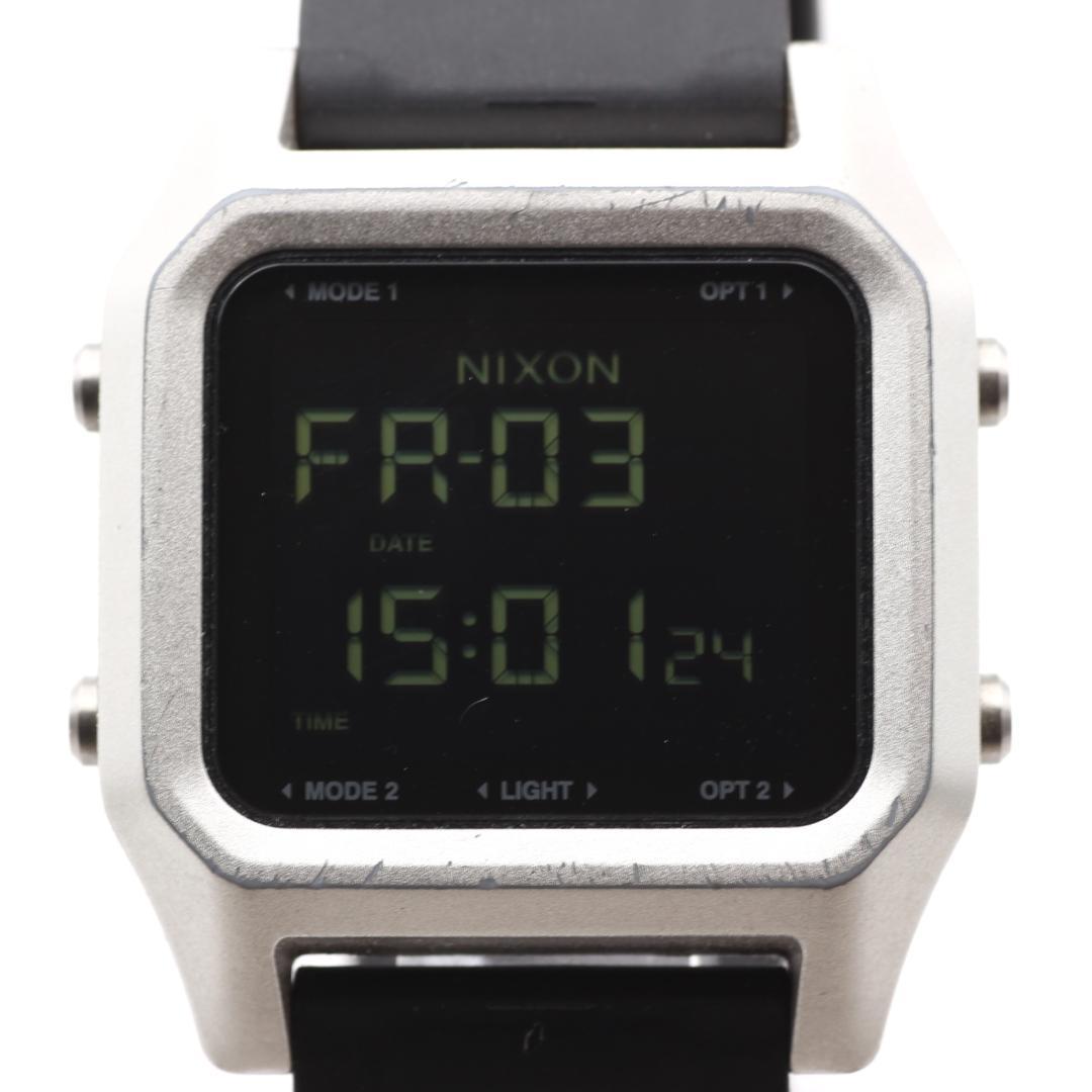 Used NIXON STAPLE RHC collaboration men s watch Ron Herman digital