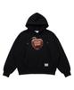 [Stgm Youth] Apple Crop Hoodie Blk