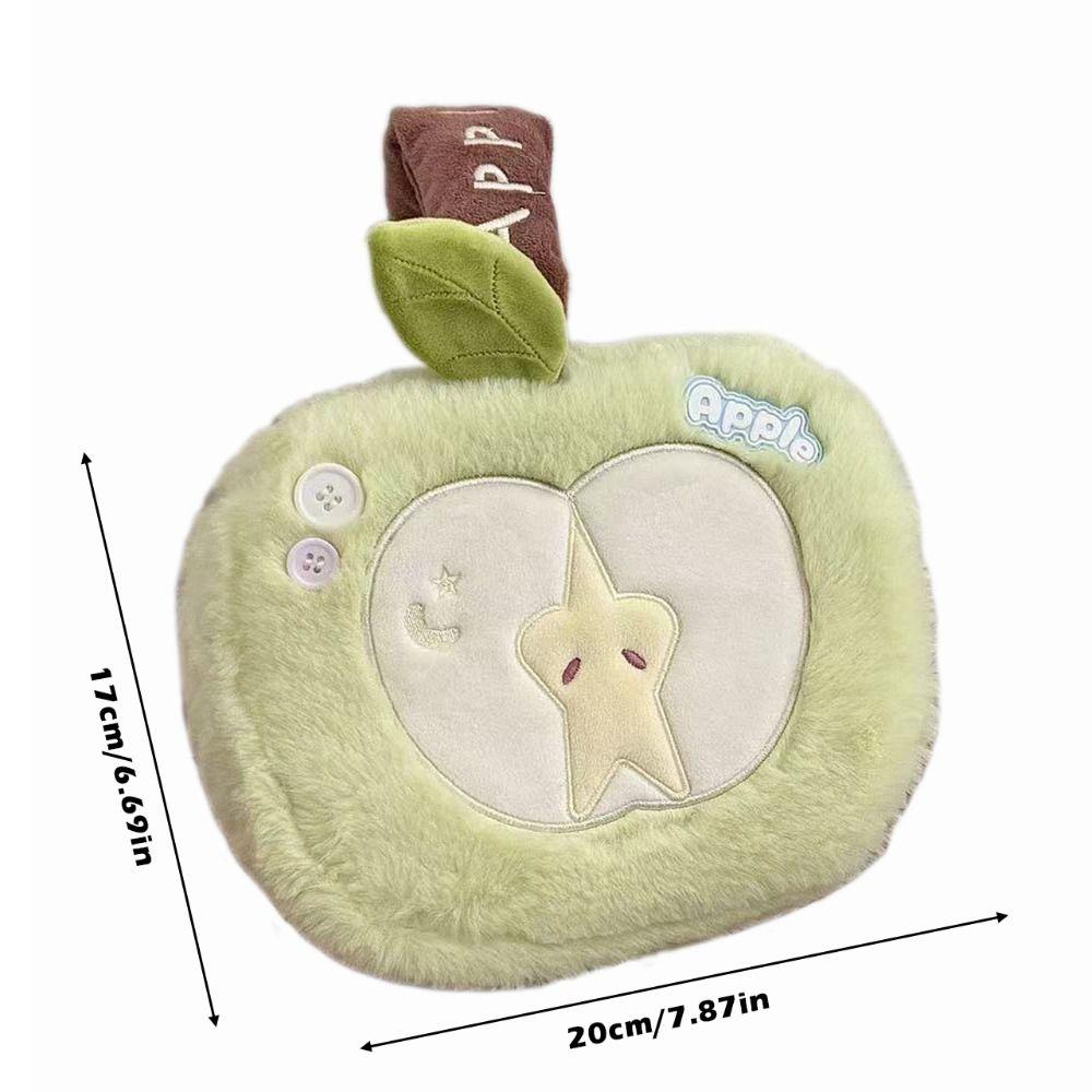 Multi-functional Makeup Bag Large Capacity Partition Storage Toiletry Bag Apple-shape Cosmetic Bag