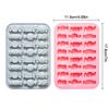 24 Cavity Different Candy Silicone Molds Fondant Chocolate Molds Birthday Cake Decoration Soft Candy Molds Baking Accessories