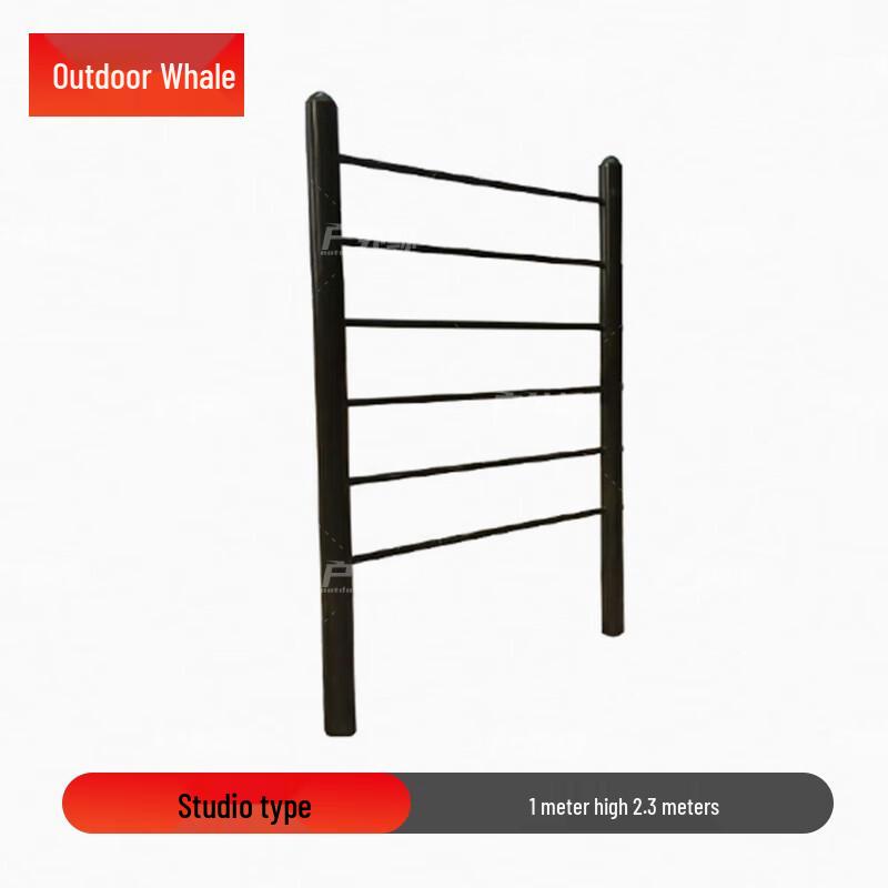 Outdoor/Indoor Fitness Whale Rib Stall Bar