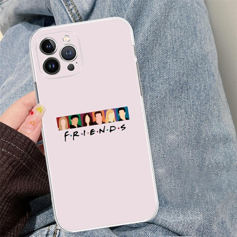 F-Friends Tv Show Mousepad Silicone Soft For Iphone 16 15 14 13 12 11 Pro Mini XS MAX Plus X Cover