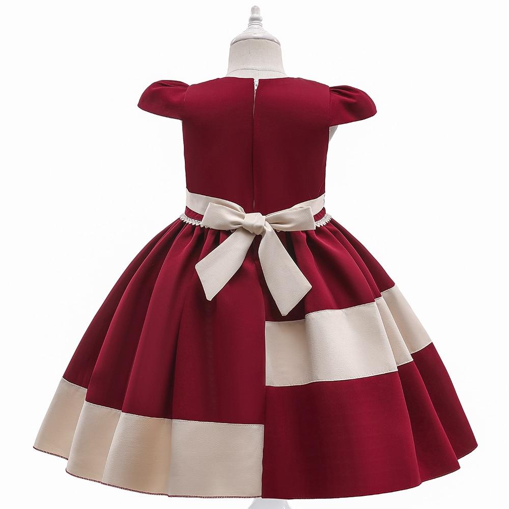Elegantes Rosa Clara Cumpleaños Vestidos para niñas 2020 Princesa  Transparentes Scoop Escote 1/2 Ærmer Glitter