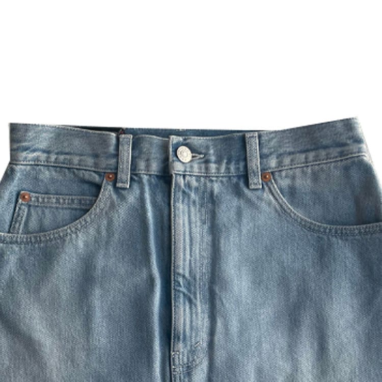 GUCCI Denim Short Skirts Women's Blue 539778-XDAZ3-4048