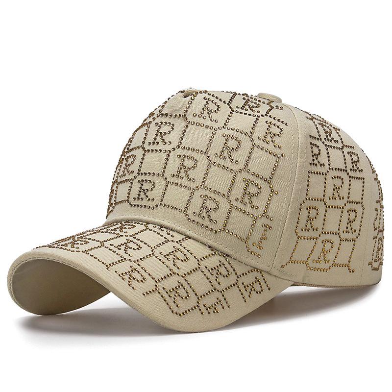 

Бейсбольная кепка со стразами и буквами для мужчин и женщин, солнцезащитный козырек, панамская кепка с хвостиком, шляпы для рыбалки для гольфа, шляпы с козырьком Snapback, фуражка 55-59cm хаки