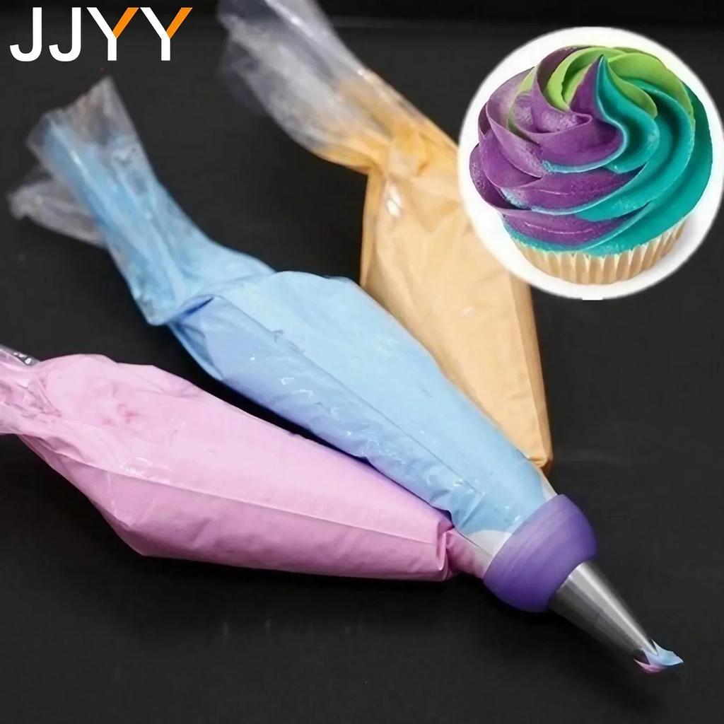 3 In 1 Cake Decorating Nozzle Set Easy Swirl Design Reusable Durable Icing Piping Tips Baking Tools