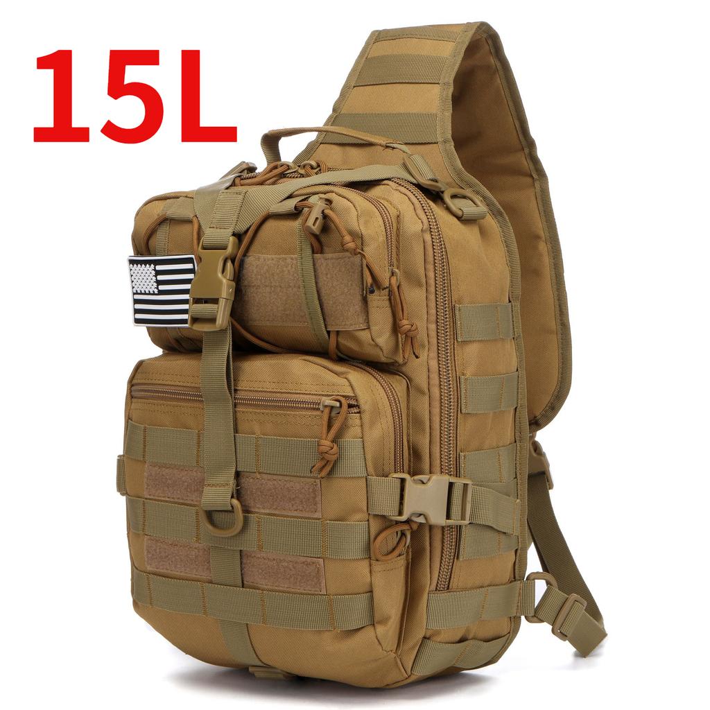 THURAM 8L/15L Outdoor Tactical Bag Backpack Sport Bag Pack Sling Shoulder Backpack Tactical Bag for Every Day Carry