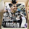 Newcastle United Print FlAannel Blanket, High quality Comfortable for All Seasons, Home Decor, Warmth and Comfort
