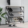 VidaXL Shoe Rack Sonoma Oak 90x30x85 Cm Engineered Wood 833429