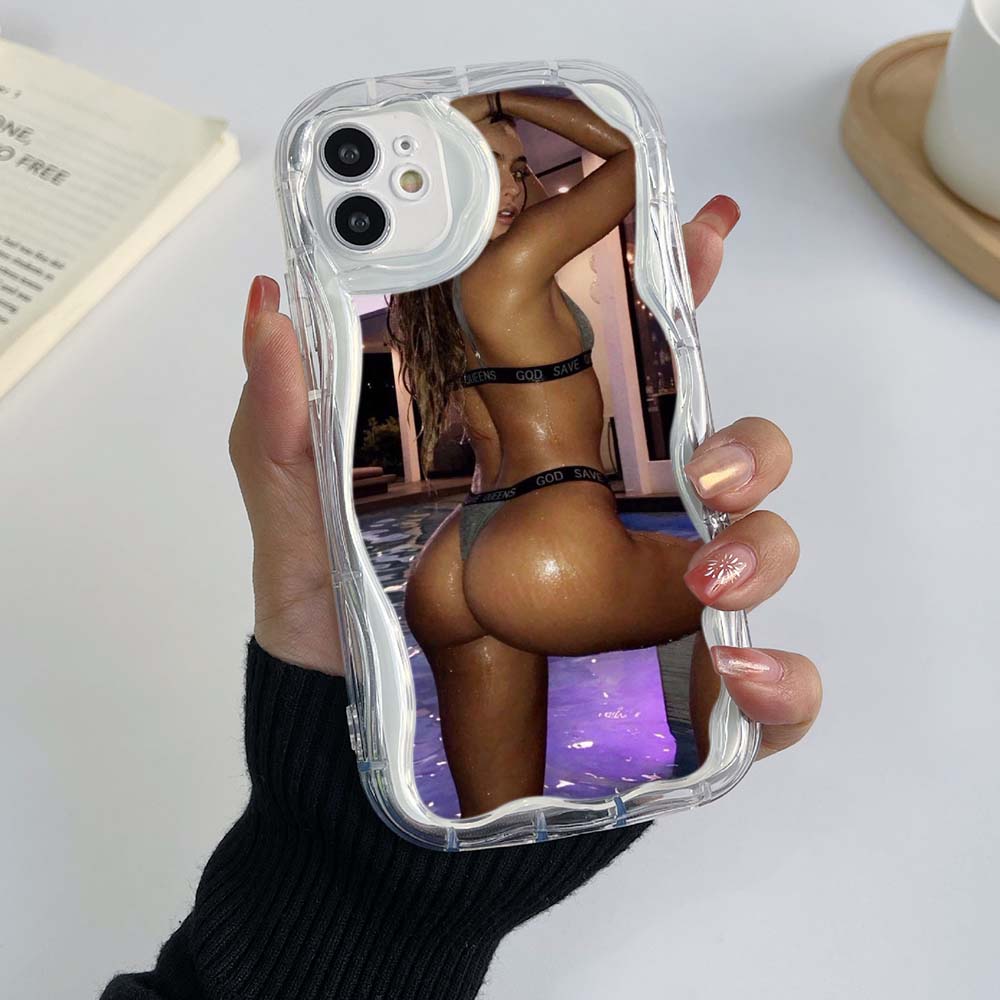 Samsung Galaxy A13 A14 A54 Xiaomi Poco X5 F4 M6 Pro 5G Redmi 13C 12C 10C Huawei Honor 90 Lite Hüllen A50 Sommer Ray exklusive weiche Hülle mit cremefarbenem Muster