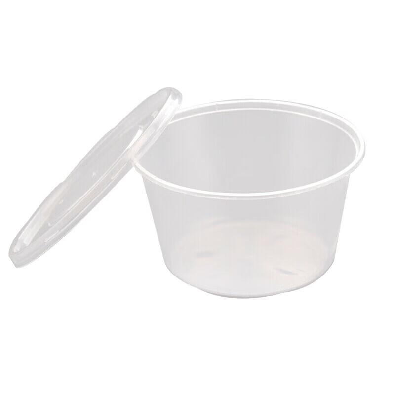Lisso Disposable Round Soup Bowl with Lid