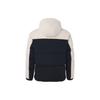 Anta Colorblock Markenlogo Reißverschluss Kapuzen Daunenjacke Herren Oberbekleidung Schwarz 152248905-4