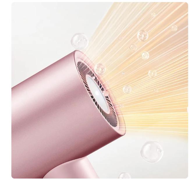 NEUES XIAOMI MIJIA H500C Wasser-Ionen-Haartrockner-Pflegeset 20 m/s Windgeschwindigkeit Intelligente Temperaturregelung Professionelle Haarpflege Schnelltrocknend