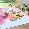 Spongebob Friends Adventure Carpet Rug Soft Washable Antislip Home Living Room Sofa Mats Personalized Christmas Rug