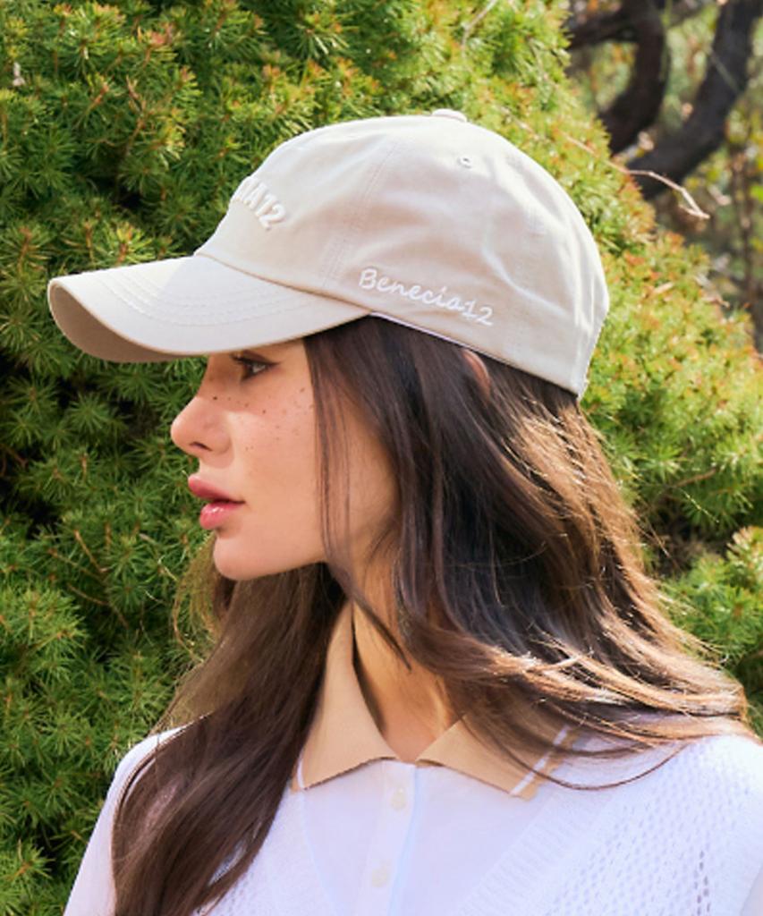 BENECIA12 Soft Ball Cap Beige