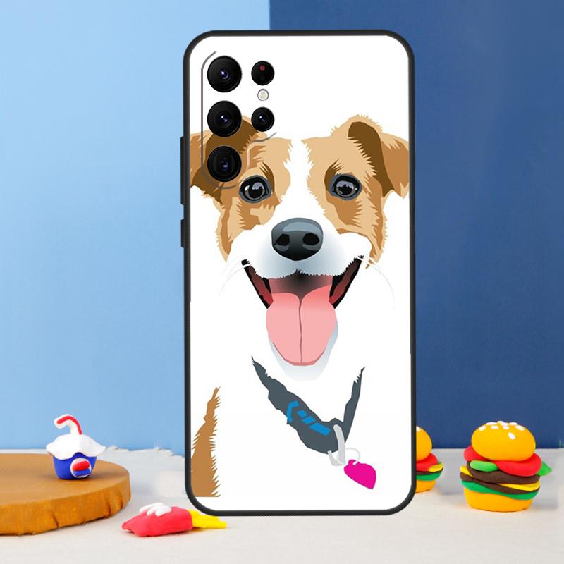 

Jack Russell Terrier Phone Case For Samsung Galaxy S25 Ultra S9 S10 S20 S21 S22 Plus S23 FE S24 Ultra Cover Coque Galaxy S24 FE
