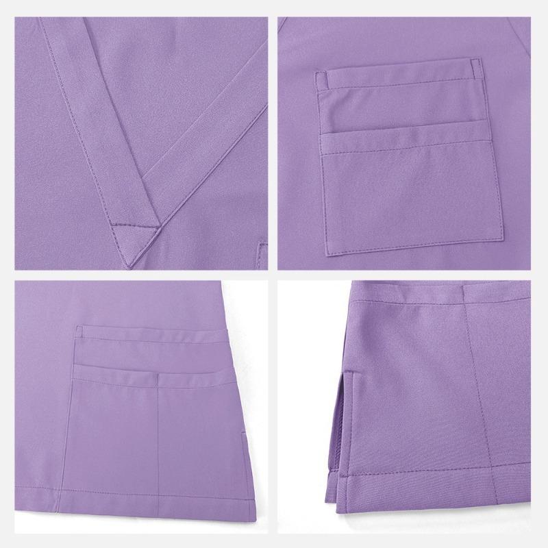 Stretch Hand-washing Clothes, Short-sleeved Surgical Gowns, Nurses, Doctors, Overalls, Pet Hospital, Short-sleeved Suits