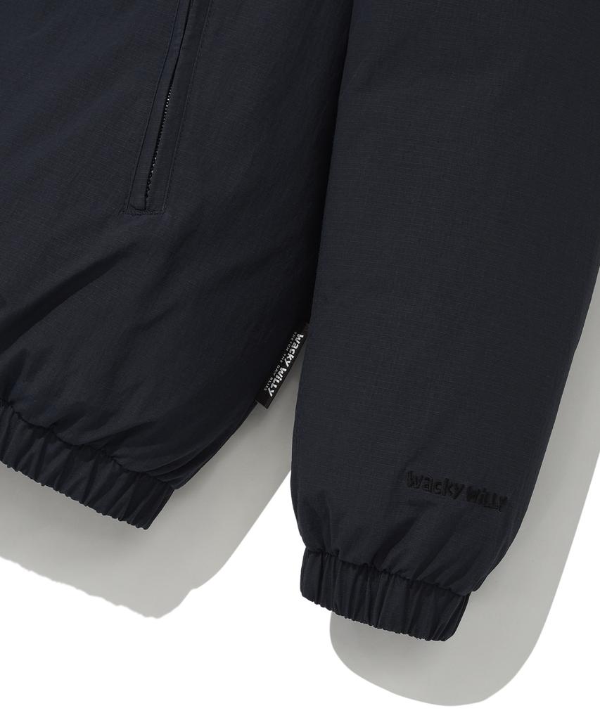 Wacky Willy Washed Down Short Puffer Navy