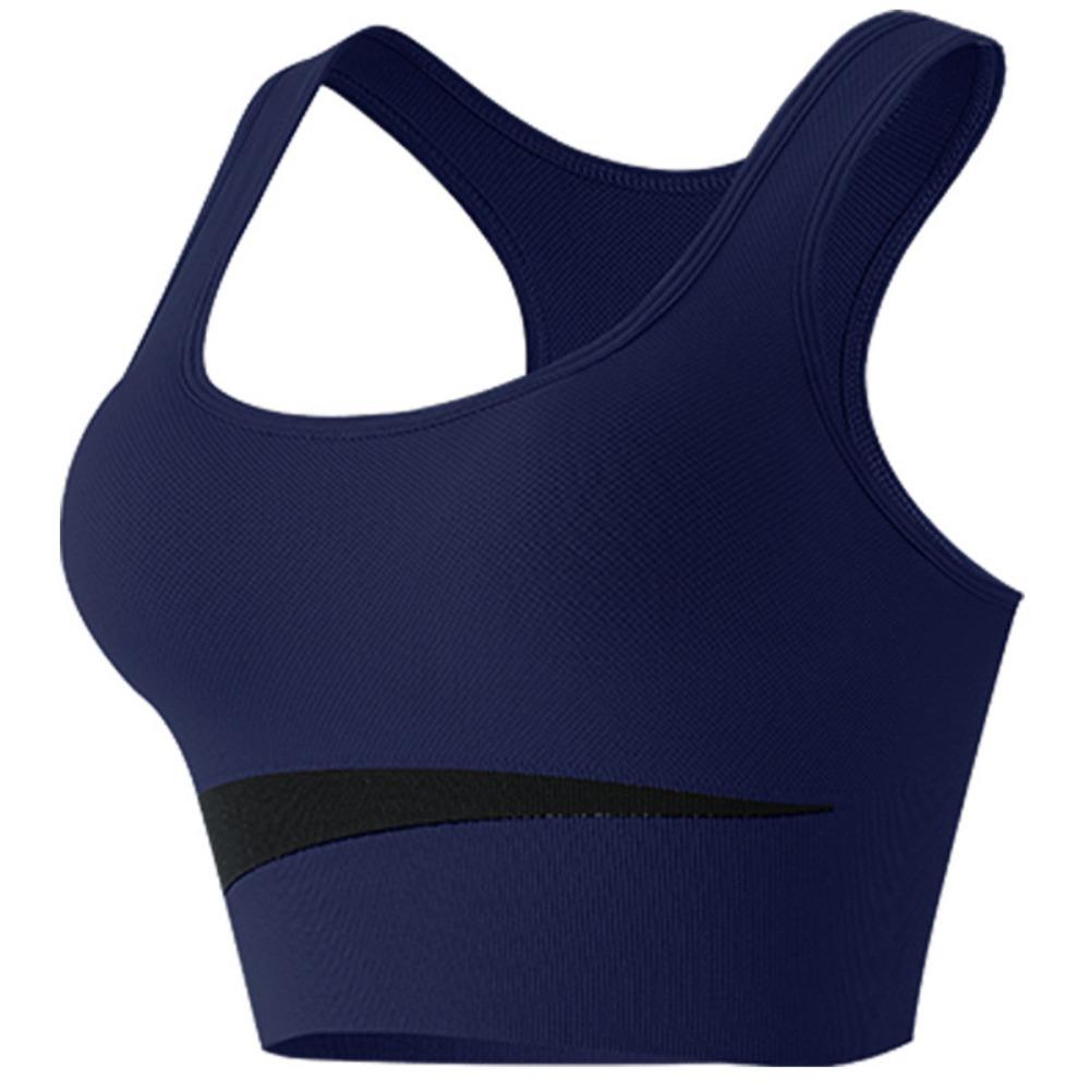 Color Pooling Running Sports Bra Fitness Shock-absorbing Bra Yoga Big Chest Beautiful Back Sports Underwear Women Can Wear
