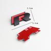 EPYFH1 3D Metal Car Grilles Emblem For Volkswagen VW RLine GTI Polo Golf Caddy Passat Tiguan Jetta Auto Trunk Fender Mark Label Sticker