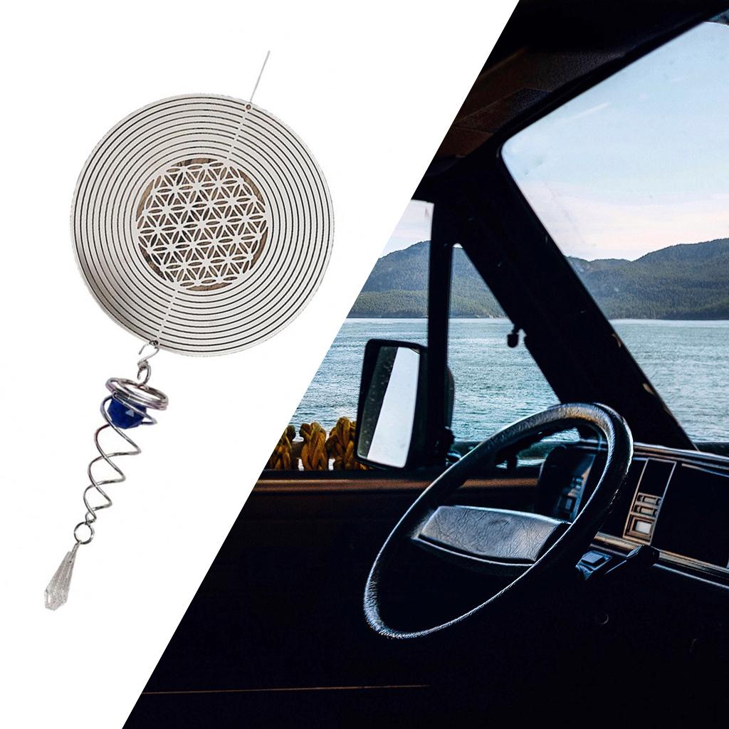 for window and wall Door Hanging Home Decor with Hook Spiral Wind Chimes Tail Outdoor Yard