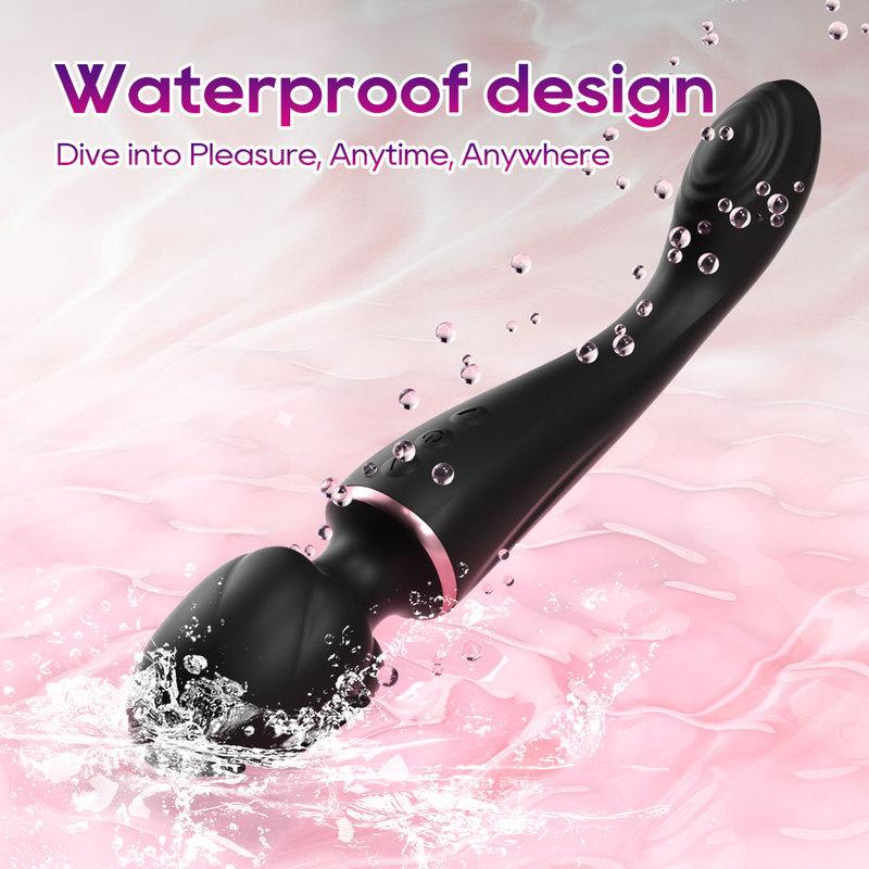 High Dildo Vibrator Power AV Magic Wand Massager Anal G Spot Clitoral Stimulation Waterproof Adult Sex Toys for Women & Couples