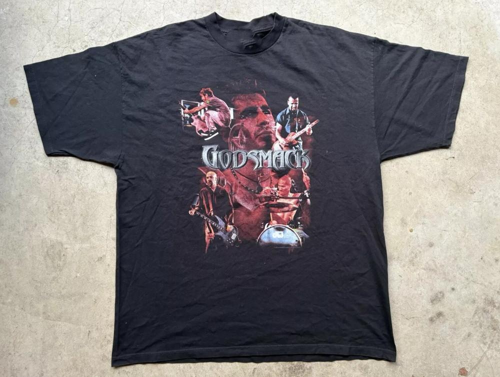 

90s Vintage Godsmack Band T-shirt size S-5XL Unisex T-Shirt XXL