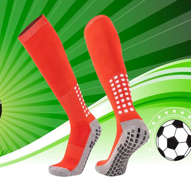 Non-Slip Rubber Socks Sports Cotton Breathable Men Summer Running Socks Long Football Socks High Quality Socks