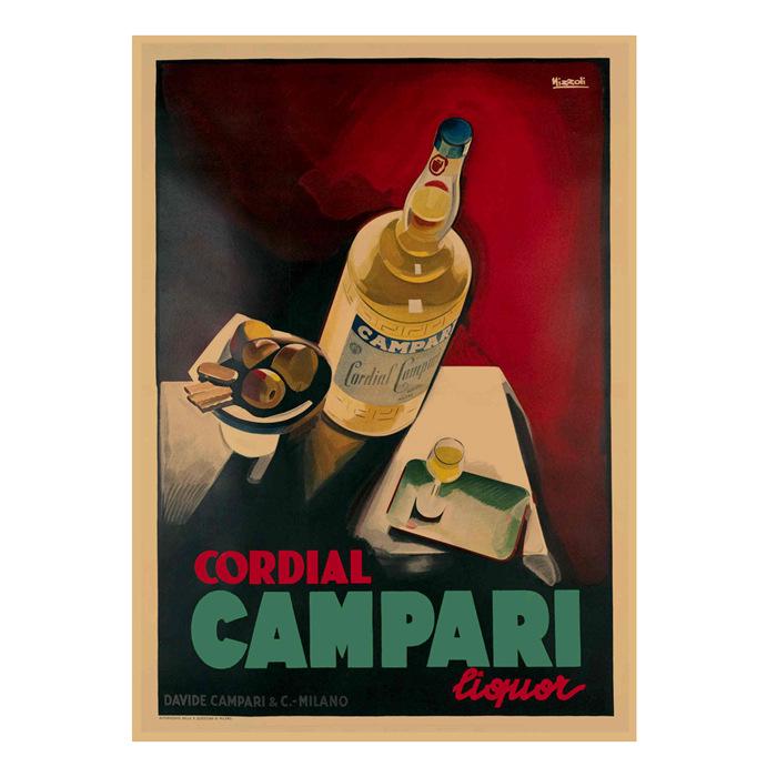 Decorazione Poster Vintage Bar da Cocktail Retrò & Nightclub