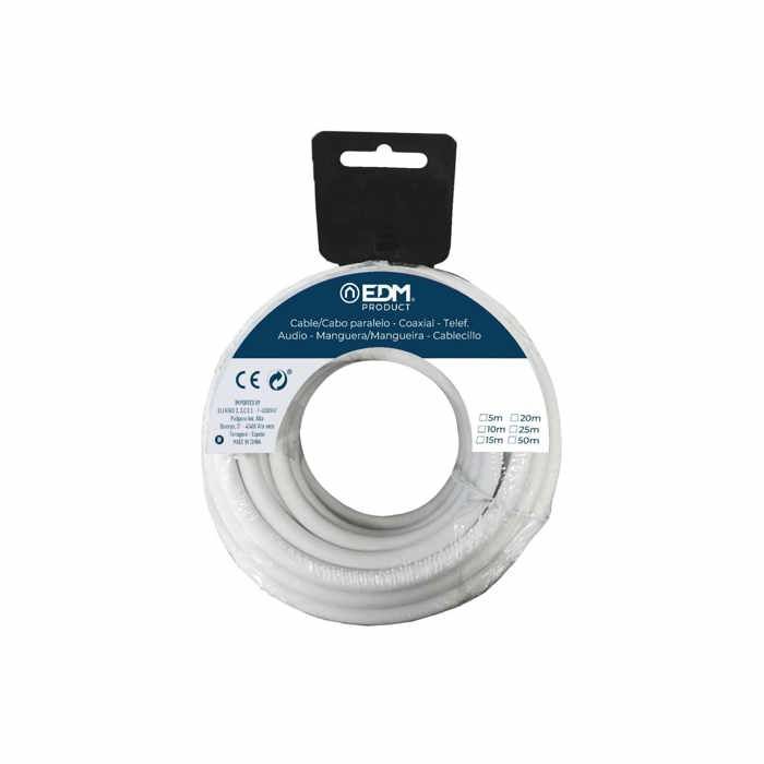 Koaxiální kabelová cívka 15 m edm