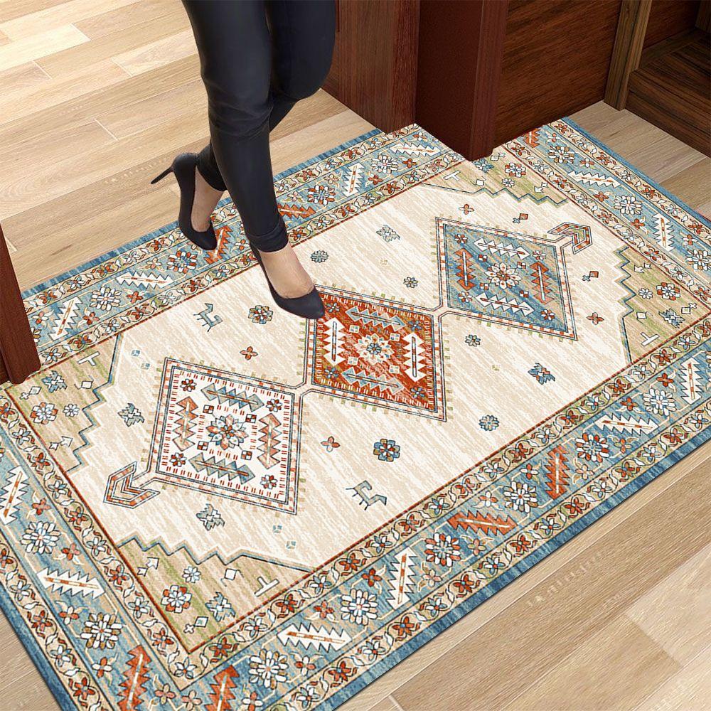 European Style Carpet Floor Mat Wear Resistant Bedroom Entrance French Floor Mat