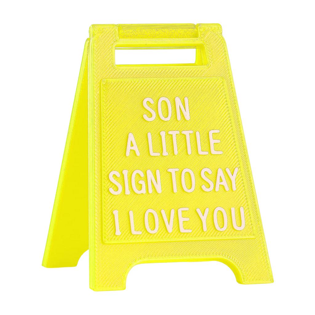 “A Little Sign To Say I Love You” , Keepsake Love Plaque, Sign For Anniversary, Valentine’s Day & Sweet Gifts