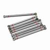 8Pcs Aluminium Alloy Link Rod for SCX10 1 10 313mm Wheelbase RC Crawler Car (Titanium Color)