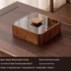 Walnut Wood Multi-Layer Nut and Snack Box