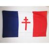 Drapeau - AZ FLAG - France Libre 1940-1944 - 150x90cm - Polyester - Résistance Extérieure
