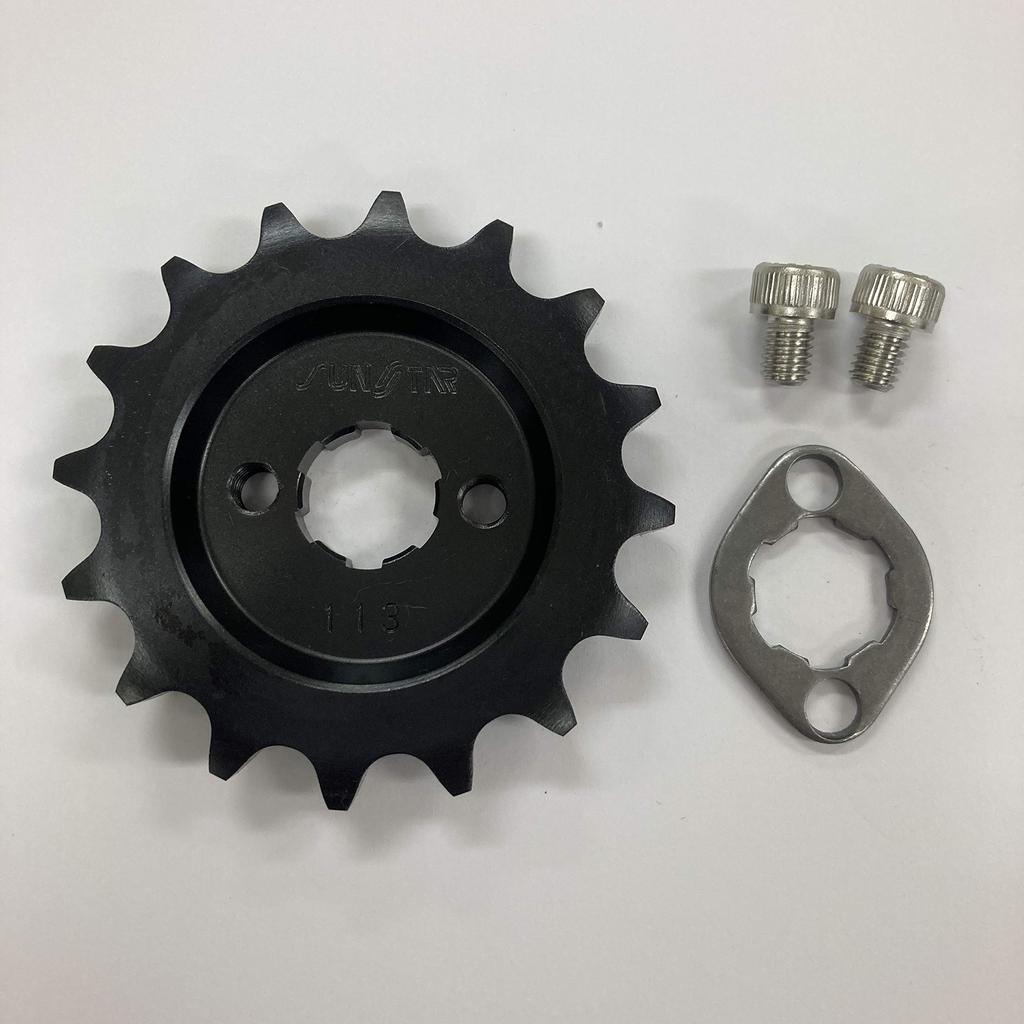 SUNSTAR Front Sprocket 420-16T 4mm Offset for MONKY/GORILLA, etc. 113-16