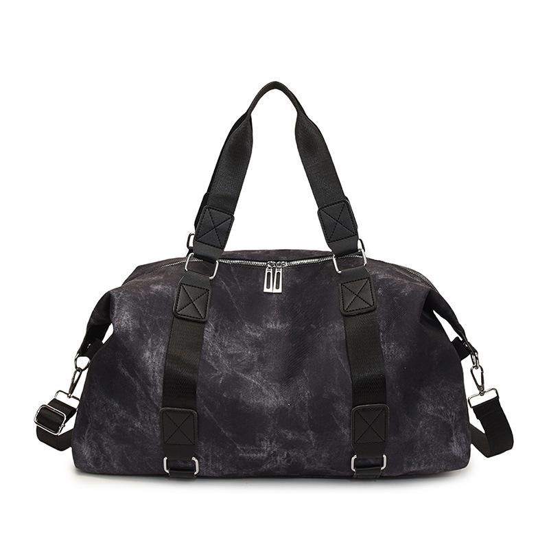 

New large-capacity portable travel bag, Korean-style casual yoga sports fitness swimming crossbody bag чёрный