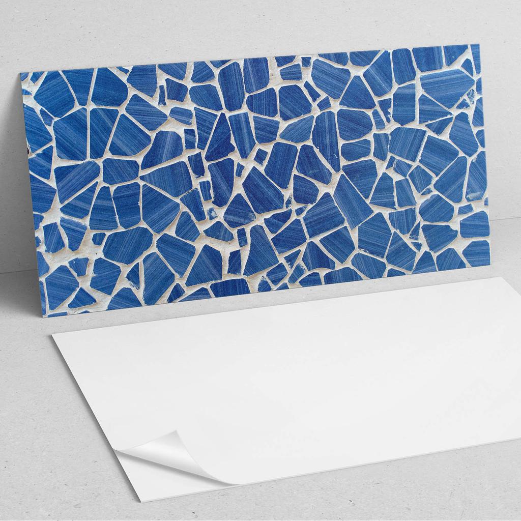 Dekoracyjne Kafelki Ścienne Samoprzylepne Winyl Mozaika Z Fragmentów 10X40X20 Cm