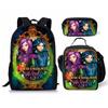 Descendants Laptop Backpack Set With Large Capacity For Students And Daily Use