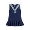 Girls Indigo Ponte Sailor Dress 2 6y Cwpodrsr3d21167410 