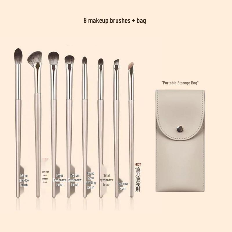 Holiday 12-Piece Makeup Brush Set: Powder, Eyeshadow, Foundation & Concealer Brushes with Soft Bristles