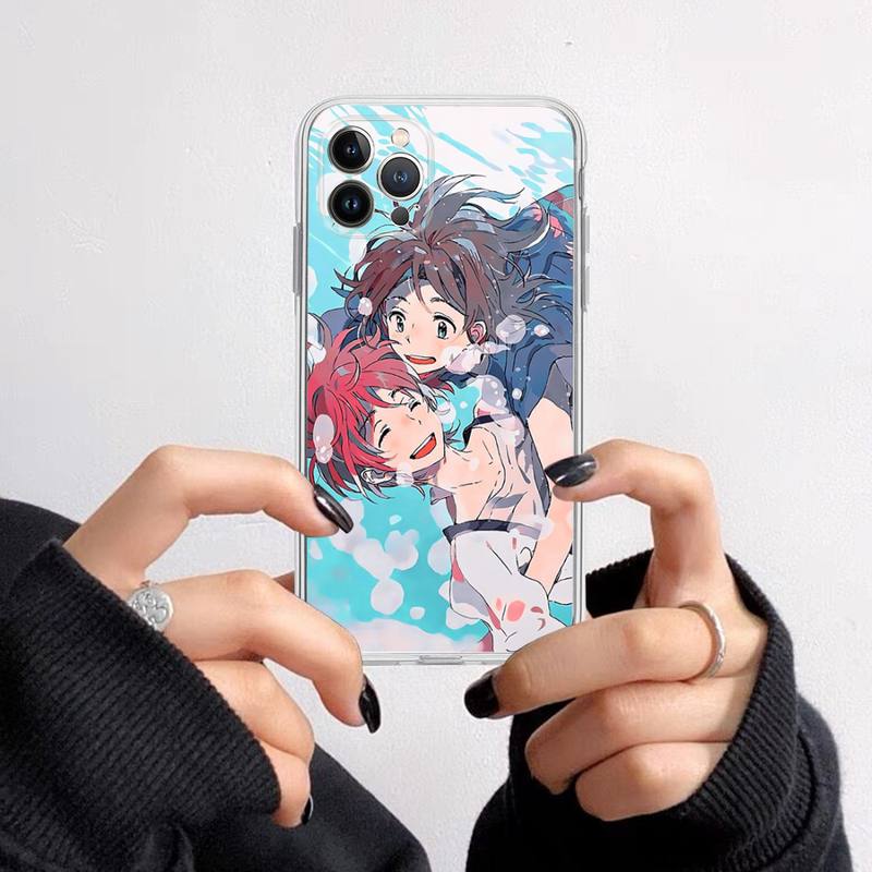 Anime Movie Umibe No Etranger Phone Case For iPhone 14 13 12 11 Pro Max XS X XR SE 2020 6 7 8 Plus Mini Transparent Shell