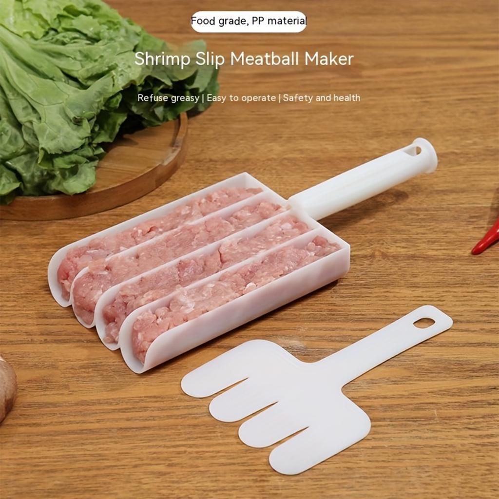 Rice-meat Dumplings Maker Plastic Four Link Meatball Maker