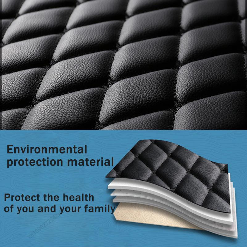 Car Trunk Mat For Chery Tiggo 7 Pro Max 2023 2024 2025 2026 2027 Dirt-resistant Fully Trunk Mat Rear Cargo Tray Auto Accessories