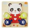 3D Wooden Puzzle Blocks for Toddlers: Educational Snap Fit Toys for Ages 3-6, Boys and Girls